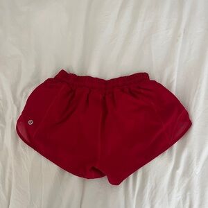 2.5” dark red hotty hot shorts